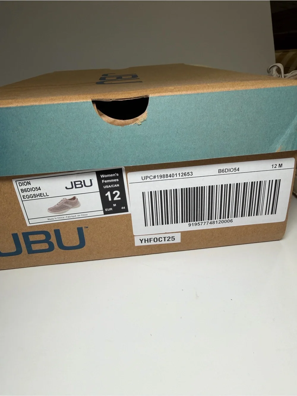JBU Women's Taupe Mesh Slip-On Sneaker Size 12